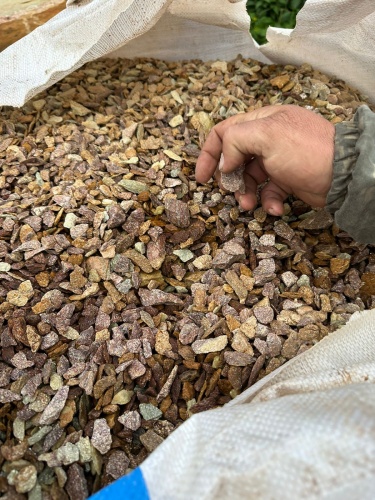 Златолит персиковый декоративная каменная крошка купить в Республике Калмыкия