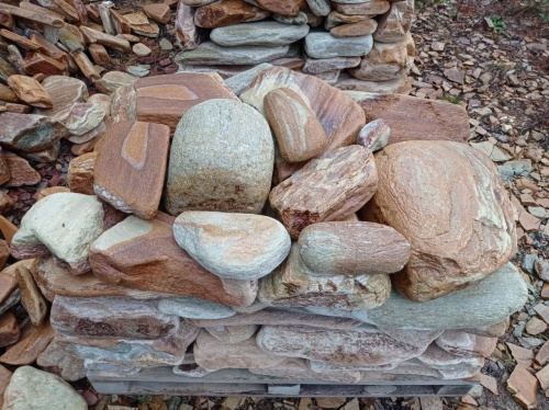 Златолит жёлтый, жёлто-зелёный глыбки и валуны для ланшафтного дизайна купить в Республике Калмыкия