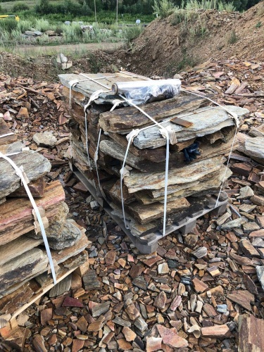 Плитняк кора дерева 50-100мм для пошаговых дорожек купить в Республике Калмыкия