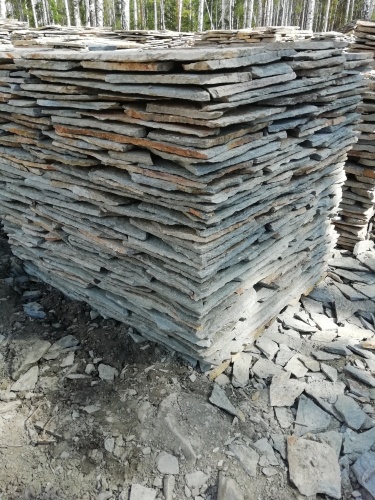 Плитняк златолит Уральский для цоколя, отмостки купить в Республике Калмыкия