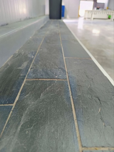 Плитка чёрная из натурального камня фасадная 30 см * 5 см, толщина 7 мм -30 мм купить в Республике Калмыкия