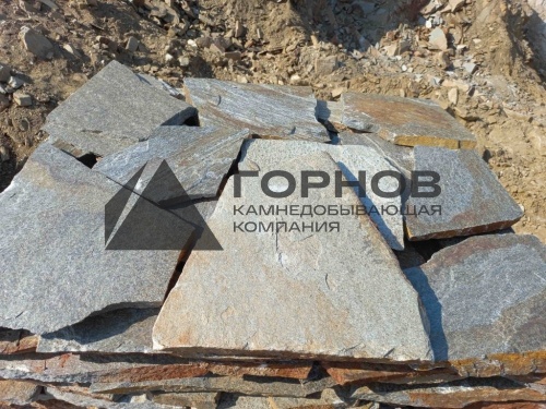 плитняк серицит для мощения